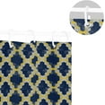 thumbnail image 5 of Coolnut Abstract Moroccan Bathroom Waterproof Shower Curtain Set Bathtub Curtain with 12 Hooks for Bathroom Decor,Hotel,Room,60x72Inch, 5 of 6