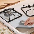 thumbnail image 2 of Protectores de Estufa de Gas,Cubiertas Reutilizables para Quemadores Cocina,Protector de Alfombrilla,Almohadilla de Limpieza,Cubierta Protectora Superior para Estufa de Gas, Gris, 2 of 5