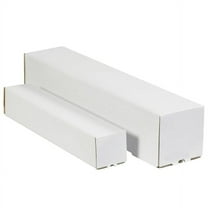 Office Depot® Brand Square Mailing Tubes, 3"H x 3"W x 12"D, White, Pack Of 25