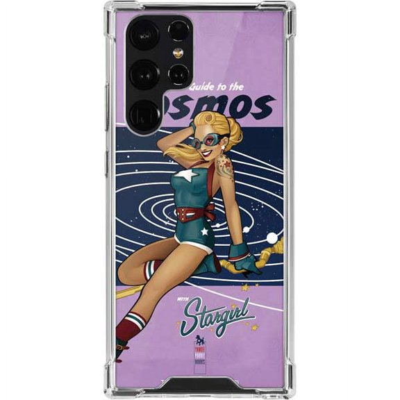 Skinit DC Comics Stargirl- Field Guide to Cosmos Galaxy S22 Ultra Clear Case