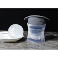 thumbnail image 3 of 2 uds bola de hielo redonda de silicona Whisky Mate molde de bola de hielo grande de silicona, 3 of 5