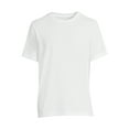 thumbnail image 4 of Athletic Works Men's & Big Men's Active Crewneck Short Sleeve Tee Shirt, Sizes S-4XL, 4 of 5