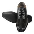 thumbnail image 2 of LIBERTYZENO Mens Oxford Dress Shoes Hornback Print Male, 2 of 7