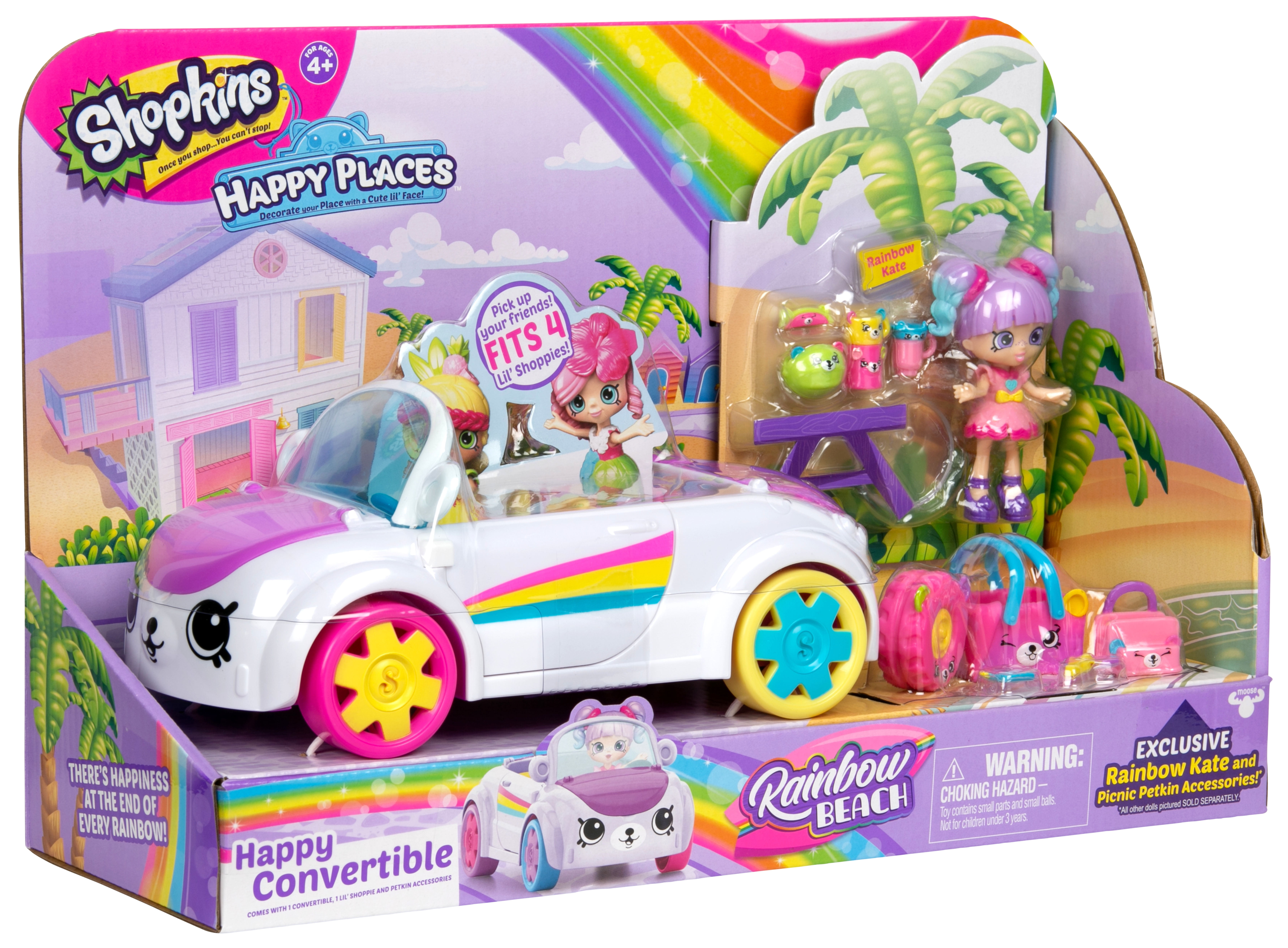 shopkins happy places rainbow beach convertible