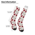 thumbnail image 5 of Balery Leaves And Anemone Fun Novelty Socks Men'S Women'S Crew Socks Funny Crazy Novelty Socks Quirky And Cool Socks, 5 of 9