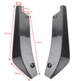 thumbnail image 3 of 2X Car Rear Bumper Lip Diffuser Splitter Canard Protector Top Carbon Fiber Look, 3 of 10