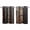 Dark Brown Tan, variant on Black Brown Plank Kitchen Curtains 84 Inch Length, Vintage Chic Wooden Grain Grommet Top Bedroom Living Room Curtains, Light Filtering Cafe Curtain Drapes 2 Panels Set 104''x84''