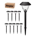 thumbnail image 1 of Energizer 10Pack Solar LED Pathway Lights Outdoor-Stainless Steel, 1 of 1