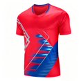 thumbnail image 5 of Kids Soccer Jersey Set for Boys Girls Training Uniform Youth Jerseys Ndbuld Children's Short Sleeve Top With Elastic Waist Shorts Sportswear And Soccer Set For Middle And Big Kids Red XS, 5 of 9