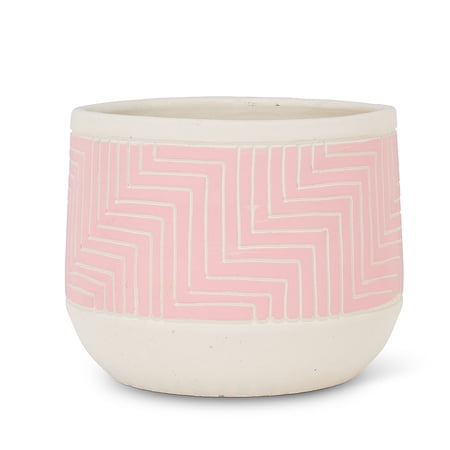Set of 6 Large Etched Planter