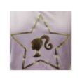thumbnail image 4 of Playera Barbie Talla 10 Manga Corta con Bies Estampado Estrella Rosa, 4 of 4