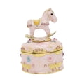thumbnail image 4 of Mini caja de baratijas Yinane organizador de joyas estuche almacenamiento ilustraciones adorno mesa figura caballo miniatura Rosa, 4 of 8