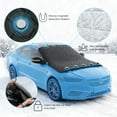 thumbnail image 4 of 4-Layer Magnetic Windshield Cover for Car, 2026 New Universal Windshield Frost Protector with Side Window and Rearview Mirror Protector for Most Cars SUV Truck, 4 of 9