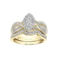 thumbnail image 2 of 1/3 Carat T.W. Diamond 10k Yellow Gold "Commitment" Women's Bridal Ring Set by Keepsake, 2 of 5