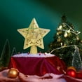 thumbnail image 3 of Cowin Christmas Tree Topper Projector, LED Star Tree Topper Light, Xmas Decorations, 3 of 7