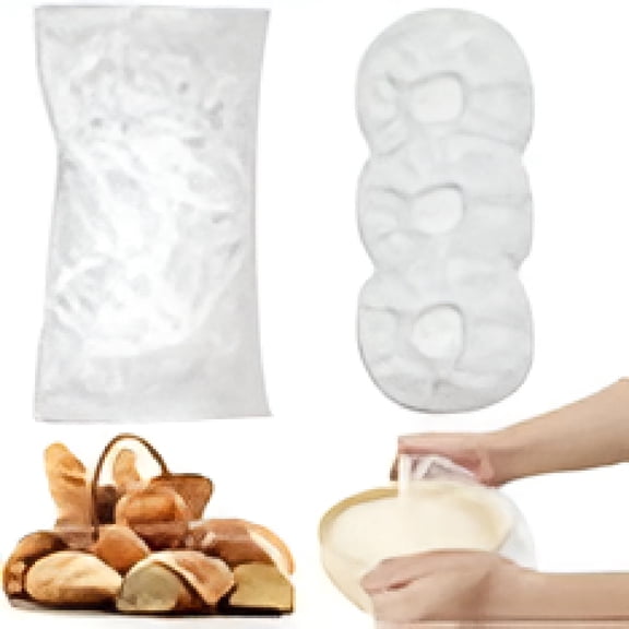 CCOCC 100Pcs Shower Caps for Sourdough Bread,Reusable Bowl Covers for Proofing,Plastic Bread Covers with Elastic