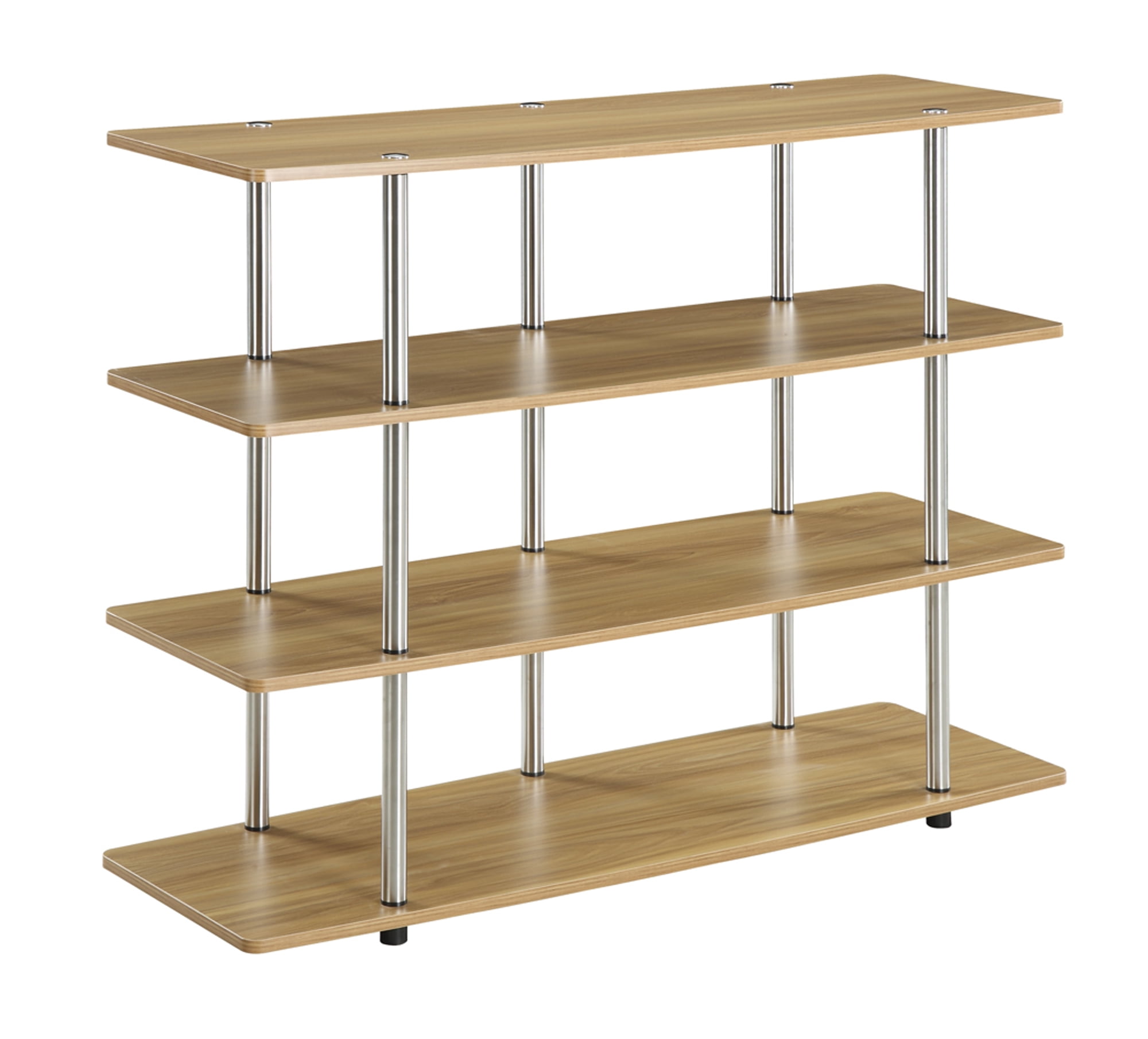 Convenience Concepts Designs2Go XL Highboy TV Stand, Light Oak