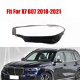 thumbnail image 5 of For X7 G07 X7M 2018-2022 Car Headlight Cover Transparent Lampshade Lamp Case Light Glass Lens Shell Front Right, 5 of 5