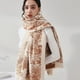 thumbnail image 2 of Bufandas para mujer, chales y envolturas de pashmina para vestidos de noche, bufandas cálidas de invierno, bufandas a cuadros de gran tamaño, 2 of 5