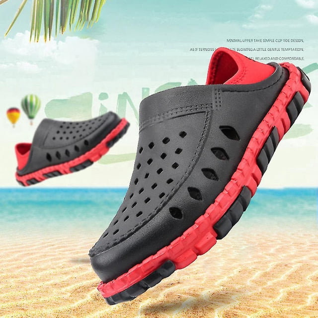 43Pantuflas transpirables con agujeros Sandalias de playa al aire libre de verano con suela plana suave esquí esquí Gafas de esquí