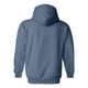 thumbnail image 2 of Gildan - Sudadera con capucha de combinación de tejidos Unisex (Azul indigo), 2 of 3