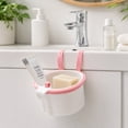 thumbnail image 6 of Tuvgenk Wall-Mounted Kitchen Drain Basket, Multifunctional Sink Caddy for Washing Vegetables and Fruit, Space-Saving Organizer, 6 of 7