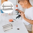 thumbnail image 4 of Glass Slides Rack Stainless Steel Staining Rack Microscope Slides Holder, 4 of 7