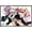 Barnwood Framed Version, variant on Hatsune Miku - Megurine Luka Wall Poster, 14.725" x 22.375"