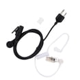 thumbnail image 2 of Matsuzay Earpiece Radio Headset Wearable Headphone Microphone Security Earbuds Guard Replacement Earphone for IC-12A Type3, 2 of 6