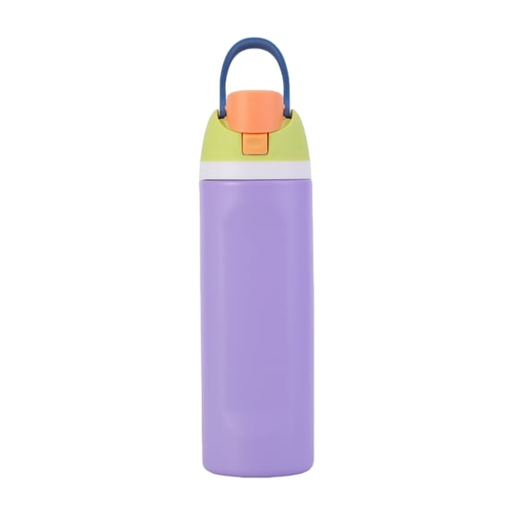 Insulated Stainless Steel Water Bottle , BPA-Free Sports Water Bottle, Great for Travel, 24 Oz(violet)