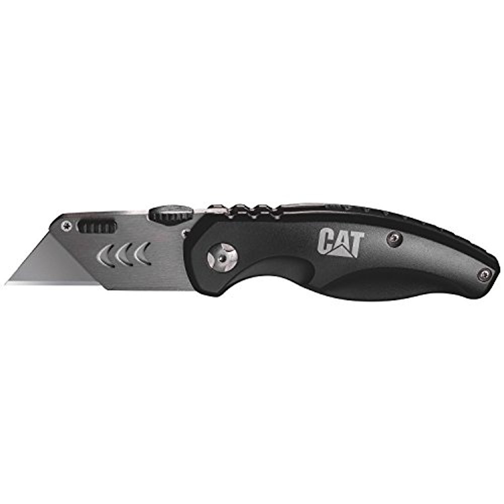 Cat Folding Utility Knife with Quick Blade Change 980018 Walmart