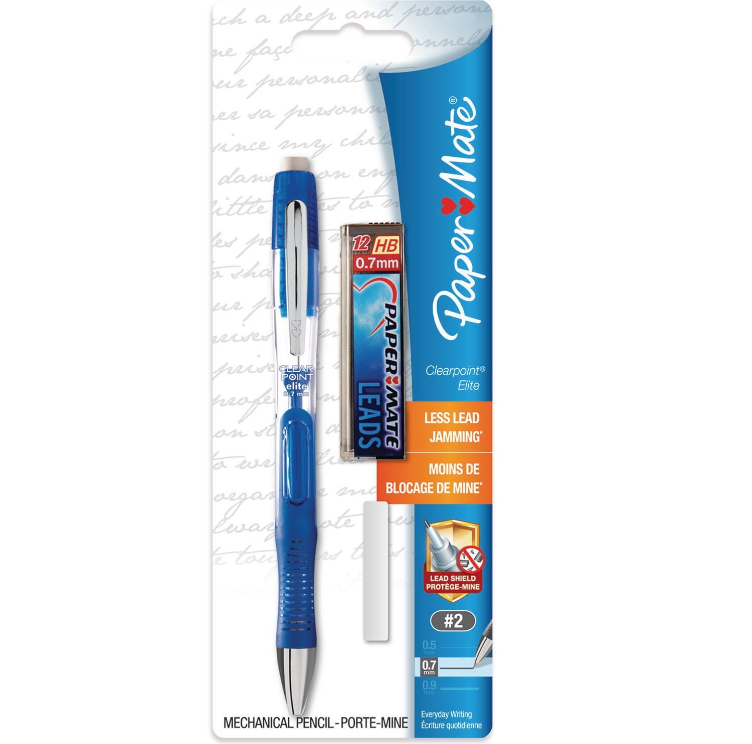 Paper mate porte-mines de 0,7 mm Clearpoint Elite, Paq./1