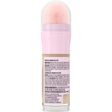 Maybelline Instant Age Rewind Instant Perfector Glow Makeup, Light, 0.68 fl oz
