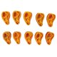 thumbnail image 4 of Juguete chirriante para perros ANGGREK 10 piezas masticar alivio del aburrimiento libre de tóxicos, 4 of 8