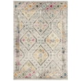 thumbnail image 3 of SAFAVIEH Madison Lanford Vintage Geometric Area Rug, Grey/Yellow, 5'3" x 7'6", 3 of 10