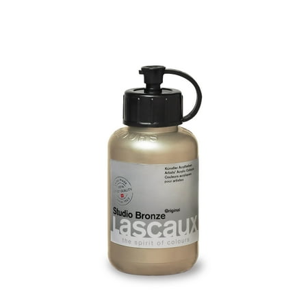 UPC: 7612254012130 | Lascaux Studio Bronze Acrylics – Rich Pale Gold 85 ml bottle