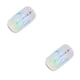 thumbnail image 3 of Bearachild Ratón inalámbrico para juegos de 2,4 GHz, 5 botones, 500 mAh, recargable para interiores, accesorios para ratones silenciosos, equipo Blanco 2Conjunto, 3 of 6