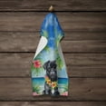thumbnail image 4 of Carolines Treasures DAC6502KTWL 25 x 15 in. Black Pug Luau Kitchen Towel, 4 of 5