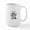 White, variant on CafePress - Grey Kitten Juggling Easter Eggs Mugs - 15 oz Ceramic Large White Novelty Mug