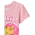 thumbnail image 5 of Daniel Tiger Girls Short Sleeve Tee (Toddler) DTST028, 5 of 7