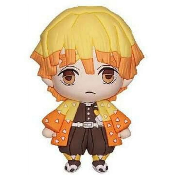 Demon Slayer 3D Figural Bag Clip Series 1 Zenitsu Agatsuma Keychain (Monogram) (No Packaging)