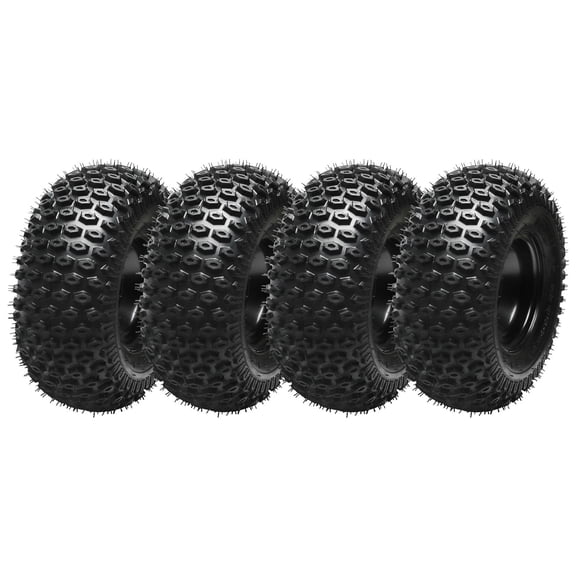 4pc 16x8x7 16x8-7 Tire Wheel 4 Lug 110mm for Go Kart ATV Quad Taotao 110cc 125cc