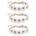 thumbnail image 1 of 3 diademas de flores de margarita, corona de pelo de girasol, floral, otoño, boho, corona de girasol, hippies, guirnalda de pelo de margarita, tocado de novia ajustable para bodas, festivales, accesor, 1 of 5