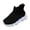Black, variant on Wangkekeji Children Shoes Thick Soled Sneakers Fashionable And Casual Luminous Light Shoes Soft Soled On Sneakers Shoe for Girls Size 5 Big Girls