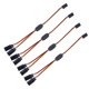 thumbnail image 5 of Cable servo en Y, 10 piezas Cable de extensión servo divisor servo Cables servo Eficiencia maximizada, 5 of 14