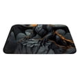 thumbnail image 2 of Haiem Full Moon Black Dragon Front Door Mat Indoor Outdoor Entrance, Waterproof All-Season, All-Weather Doormat, Durable Flannel Fabric, Fade Resistant, Low Profile, 16x24in, 2 of 8