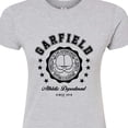 thumbnail image 3 of Garfield - Varsity Seal - Juniors Fitted Graphic T-Shirt, 3 of 5