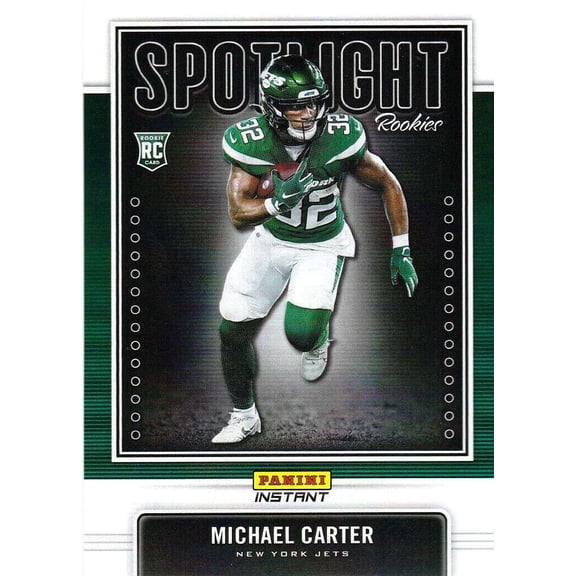 NFL 2021 Instant Football Spotlight Rookies    Michael Carter Trading Card (Rookie Card) #28
