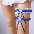 thumbnail image 3 of Wedding Bridal Legs Garter Set Bridal Garters Lace Belt Pink, 3 of 5