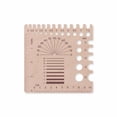 thumbnail image 5 of Essential Template  Braided Rope Wooden Wrapping Embroidery Thread Measure Rule Knitting Needle Gauge Spinners Yarn Measuring Tools B, 5 of 8